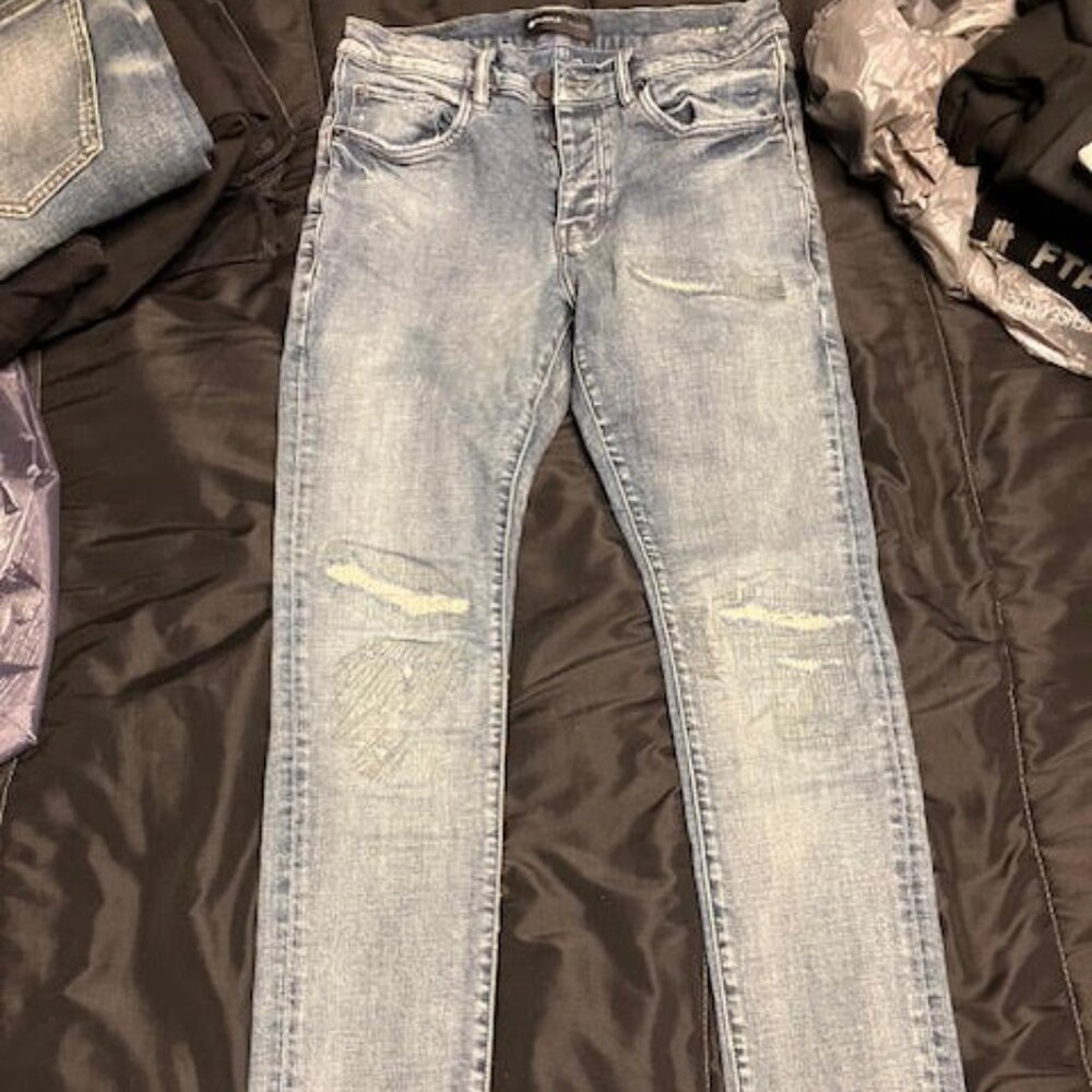 Purple Skinny Jeans